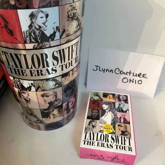 Taylor Swift Eras Tour Reusable Cup,Swiftie SWAG!, Taylor Swift Collector Cards - Picture 1 of 4